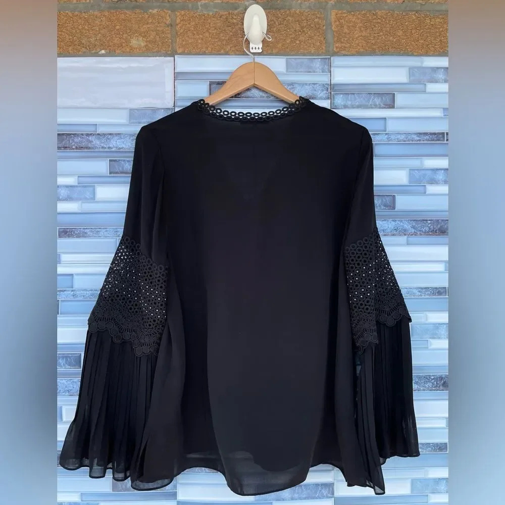 Kobi Halperin "Christine" silk blouse Large - Picture 14 of 15